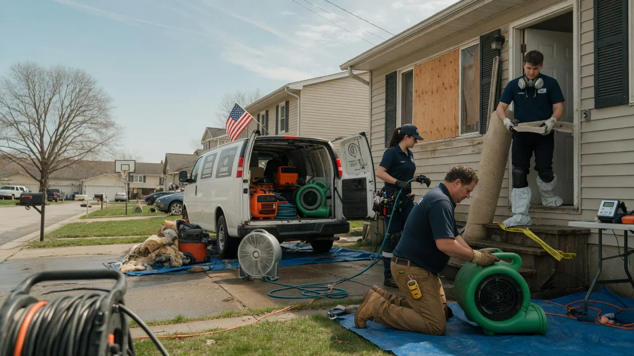 Water Damage Restoration in Endeavor, WI near me